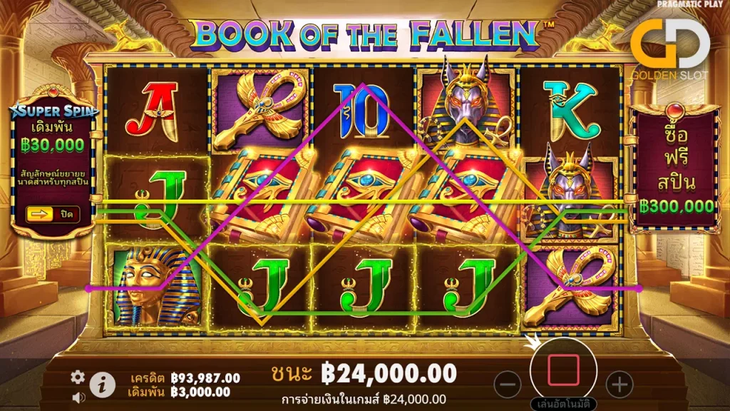 Book of the Fallen slot