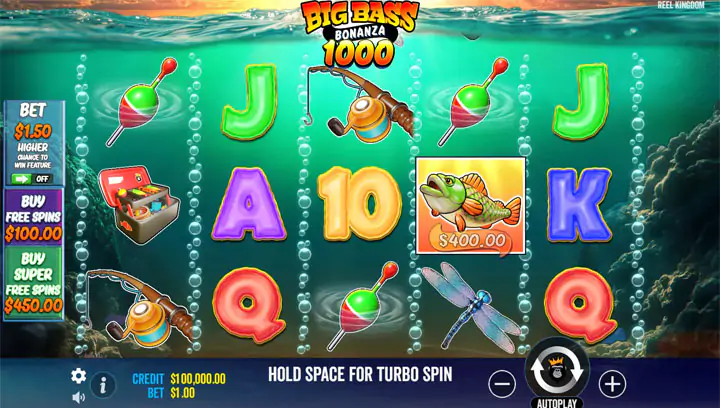สล็อต Big Bass Bonanza 1000