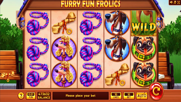 สล็อต Furry Fun Frolics