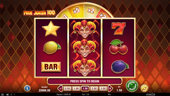 สล็อต Fire Joker 100