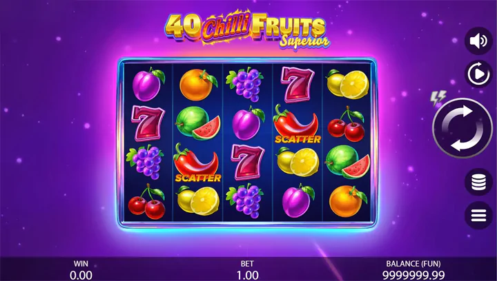 สล็อต 40 Chilli Fruits Superior